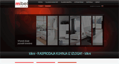 Desktop Screenshot of namjestaj-mibel.com