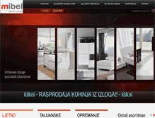 Tablet Screenshot of namjestaj-mibel.com